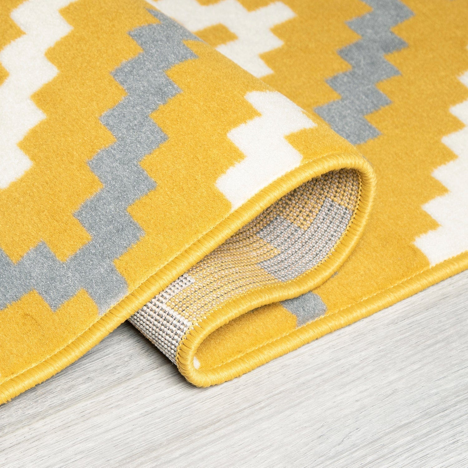 Custom Size Stair Runner | Yellow Geometric Tiles | Only5pounds.com ...